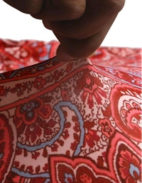 CORTINA SPANDEX RedColor Polyster Fabric Elastic Chair Cover Stretch Removable Washable 1Pcs - Red, Polyster, Pack of1